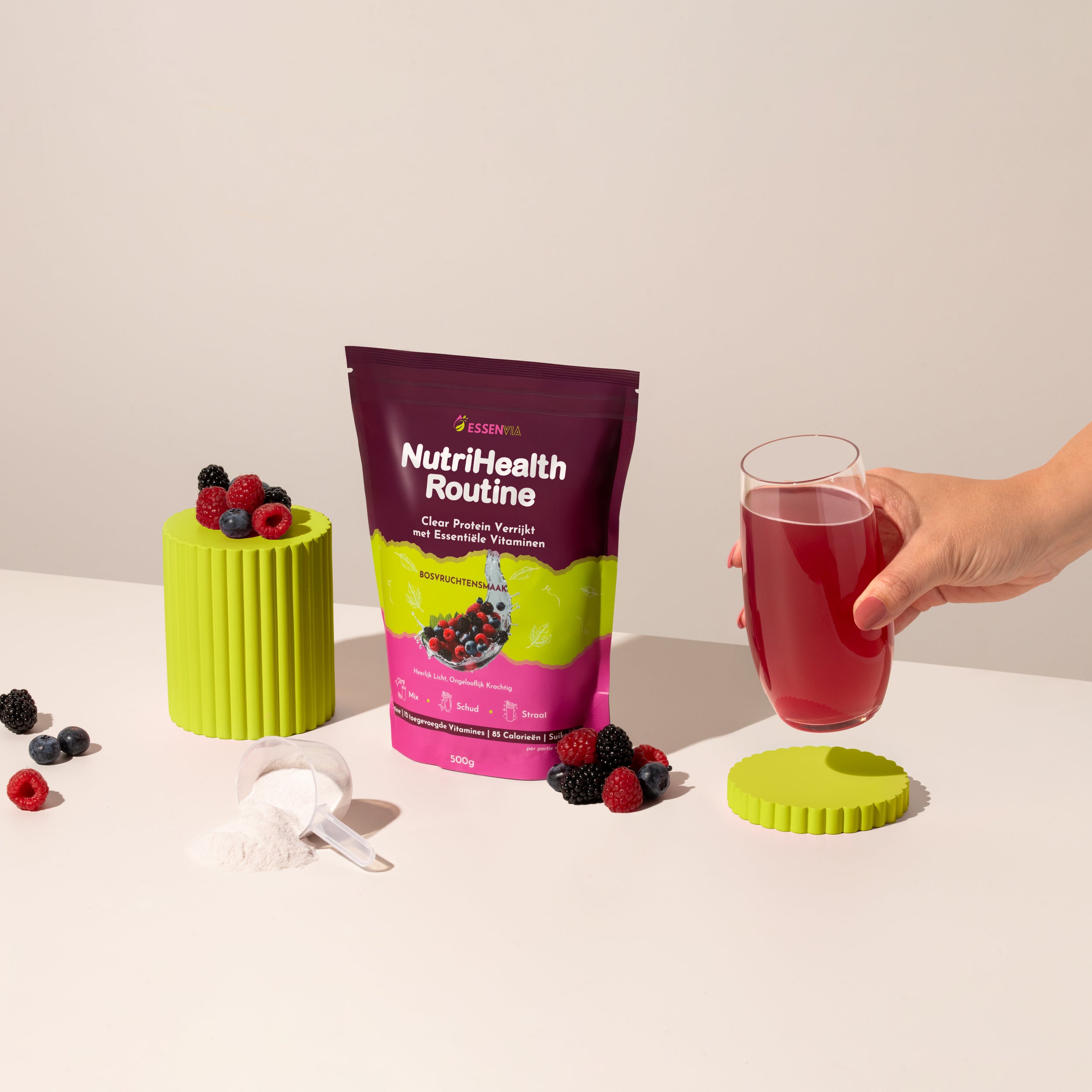 Essenvia Clear Protein
Bosvruchten